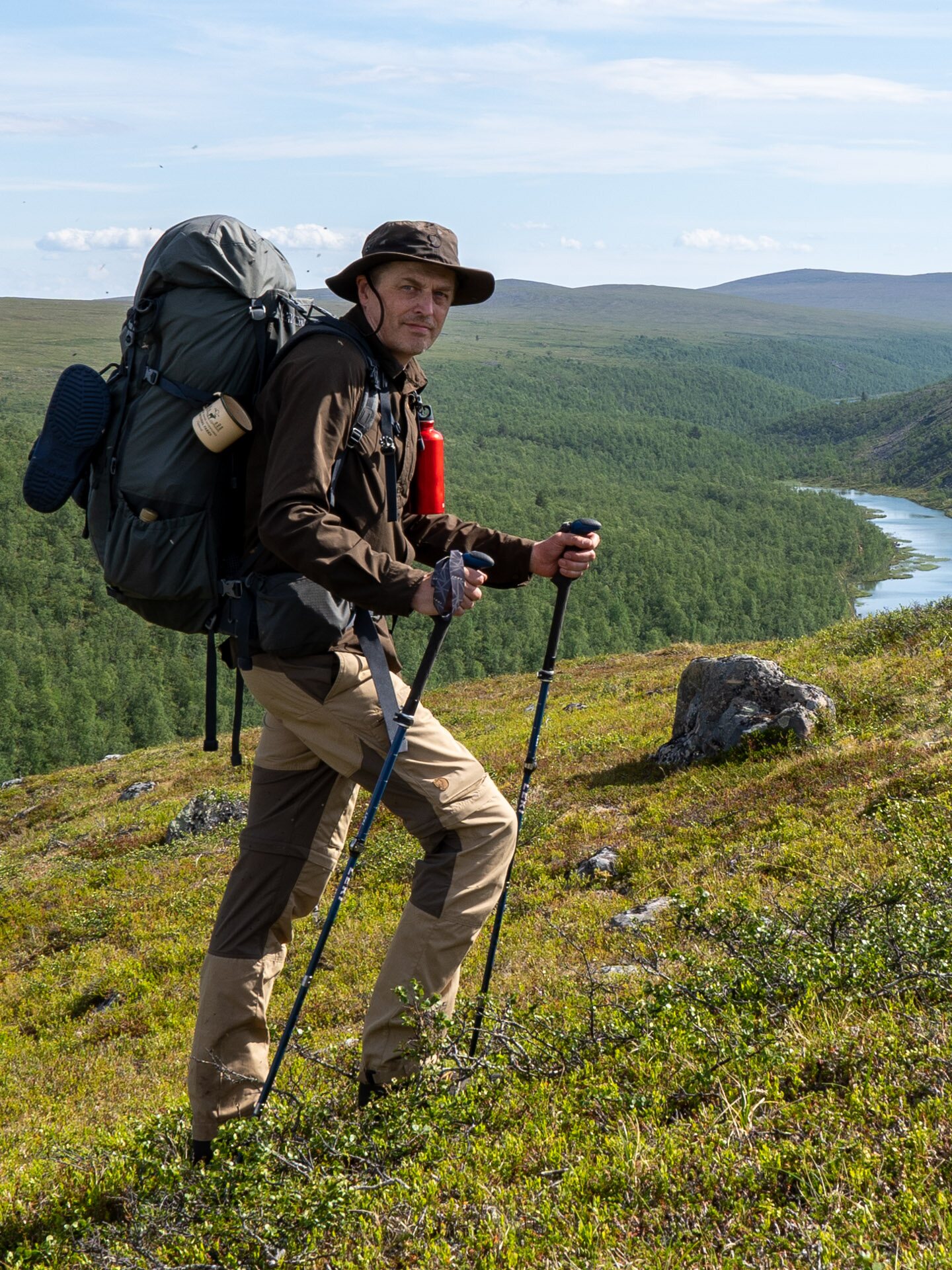 Hiomakivi.fi yrittäjän Sami Pirkkanen